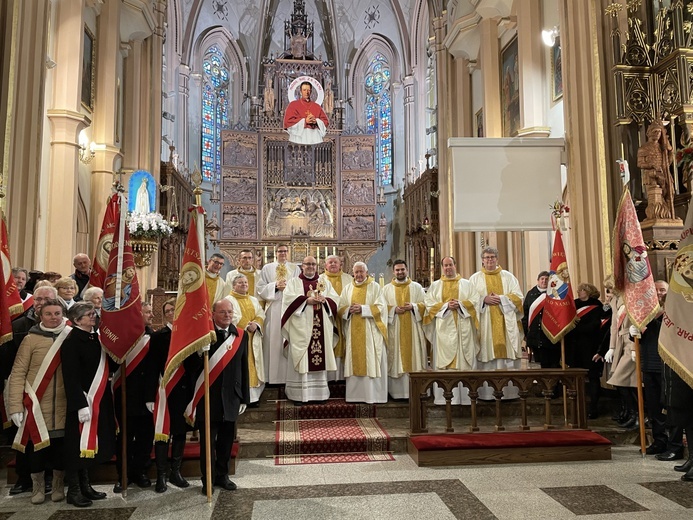 Straż Honorowa NSPJ u św. Józefa Bilczewskiego w Wilamowicach