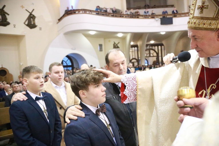 Bierzmowanie w Słopnicach