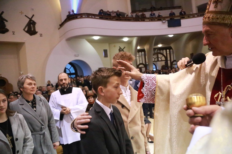 Bierzmowanie w Słopnicach