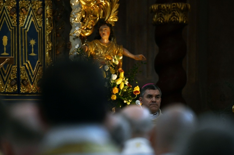 Kapłańskie skupienie w Skrzatuszu