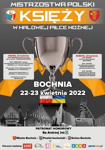 W Bochni rozpoczynają się Mistrzostwa Polski Księży w Halowej Piłce Nożnej