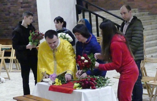 Wielka Sobota grekokatolików u św. Maksymiliana w Oświęcimiu