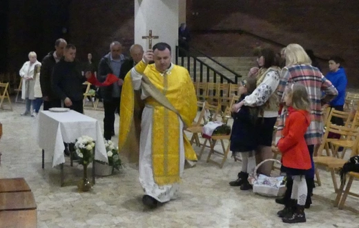 Wielka Sobota grekokatolików u św. Maksymiliana w Oświęcimiu