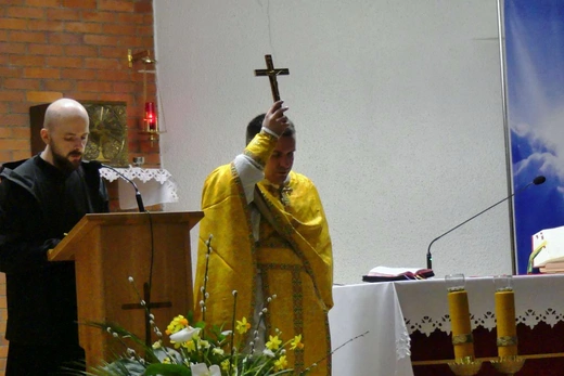 Wielka Sobota grekokatolików u św. Maksymiliana w Oświęcimiu