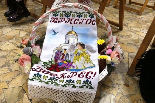 Wielka Sobota grekokatolików u św. Maksymiliana w Oświęcimiu