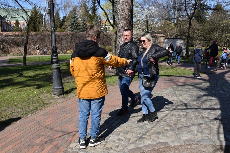 Pielgrzymia ewangelizacja w Parku Oliwskim