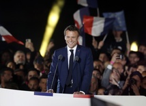 Prezydent Macron po zwycęstwie w wyborach: Staniemy się wielkim narodem ekologii