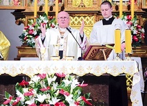 ▲	Mszy św. przewodniczył abp Józef Górzyński.