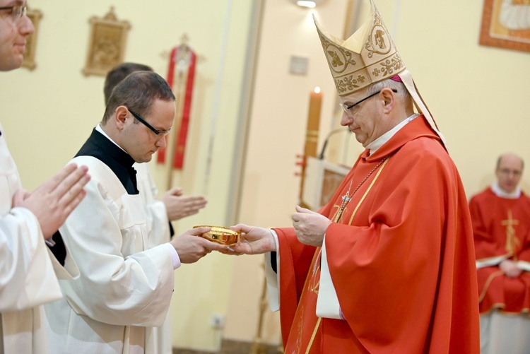 Msza imieninowa bp. Marka w seminarium