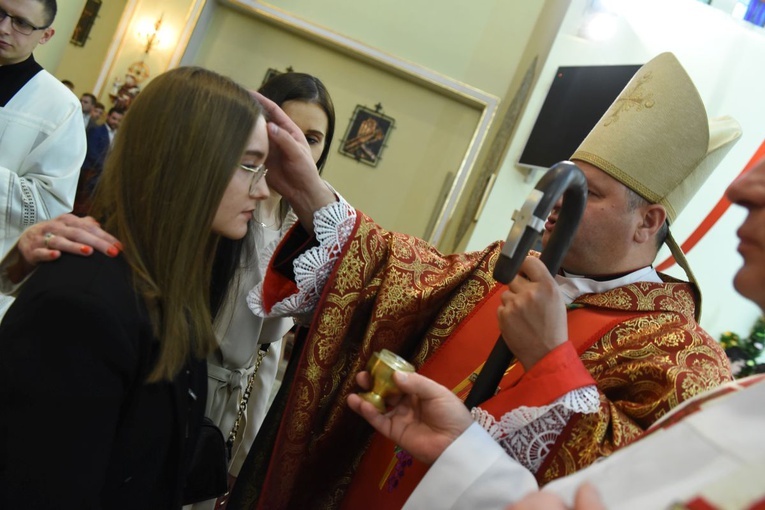 Bierzmowanie w Trzcianie