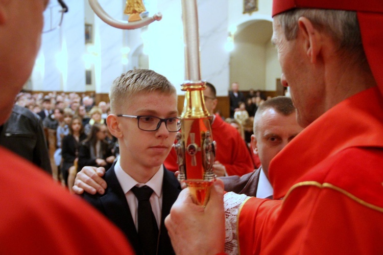 Tarnów. Bierzmowanie w kościele Najświętszego Serca Pana Jezusa 2022