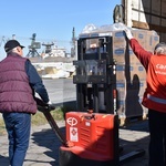 Humanitarny transport wyjechał do Ukrainy