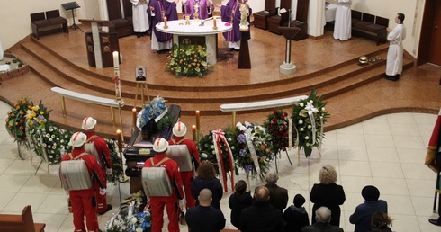 Odbył się pogrzeb ratownika, który zginął w kopalni