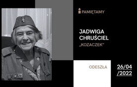 W Powstaniu Warszawskim Jadwiga Chruściel walczyła w stopniu strzelca.