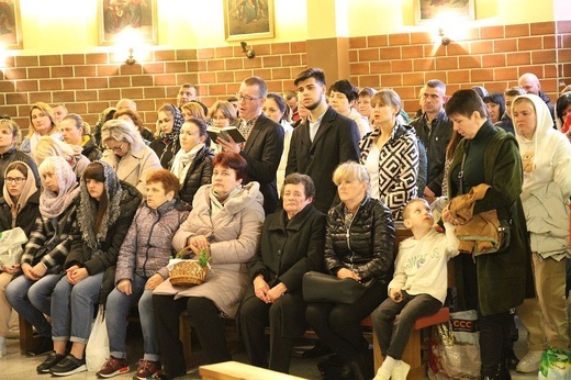 Wielkanoc grekokatolików z Ukrainy w Bielsku-Białej Leszczynach - 2022