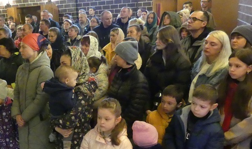 Wielkanoc grekokatolików z Ukrainy w Bielsku-Białej Leszczynach - 2022