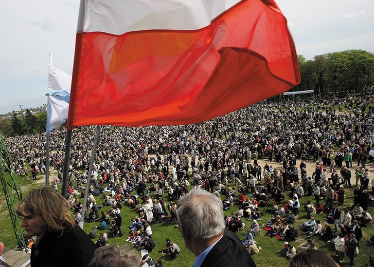 Uroczystości 3 Maja  na Jasnej Górze.