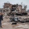 Wiele miast Donbasu zamieniło się teraz  w ruiny i zgliszcza.