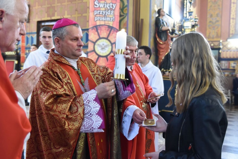 Bierzmowanie w Chorzelowie