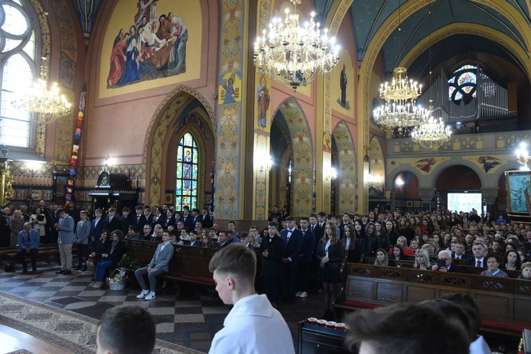 Bierzmowanie w Chorzelowie