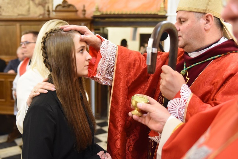 Bierzmowanie u św. Mateusza w Mielcu