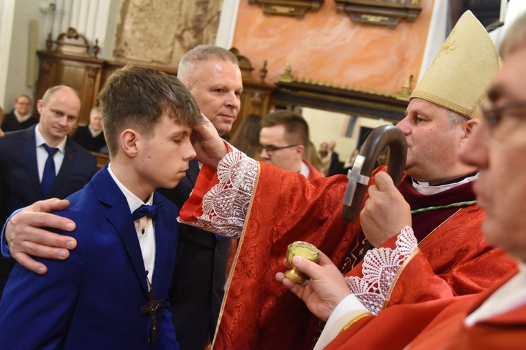 Bierzmowanie u św. Mateusza w Mielcu