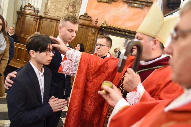 Bierzmowanie u św. Mateusza w Mielcu