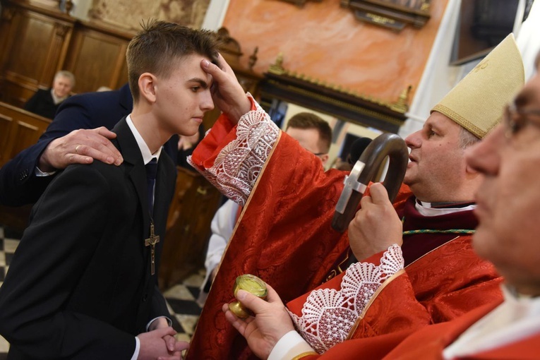 Bierzmowanie u św. Mateusza w Mielcu
