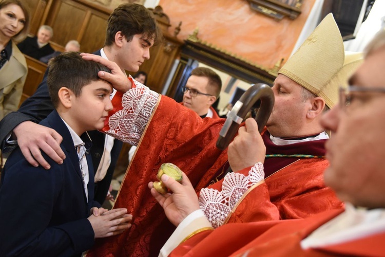 Bierzmowanie u św. Mateusza w Mielcu