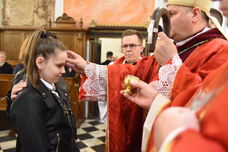 Bierzmowanie u św. Mateusza w Mielcu