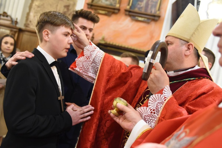 Bierzmowanie u św. Mateusza w Mielcu