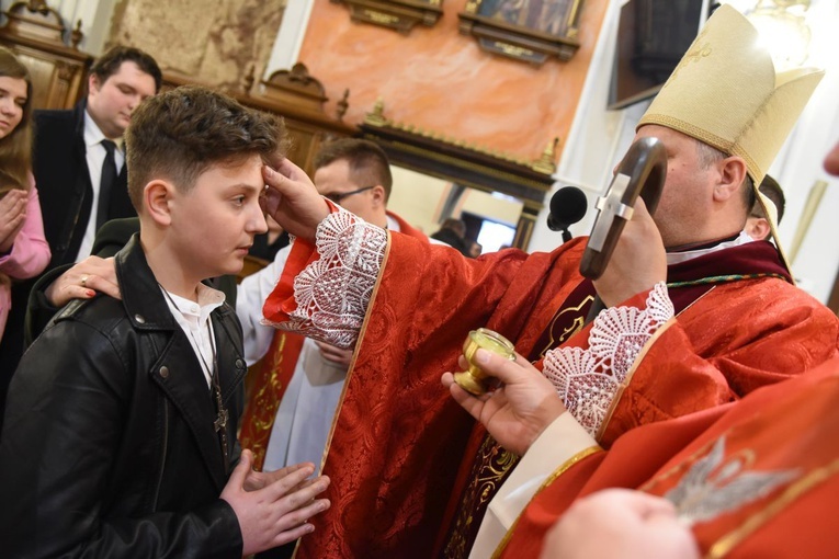 Bierzmowanie u św. Mateusza w Mielcu