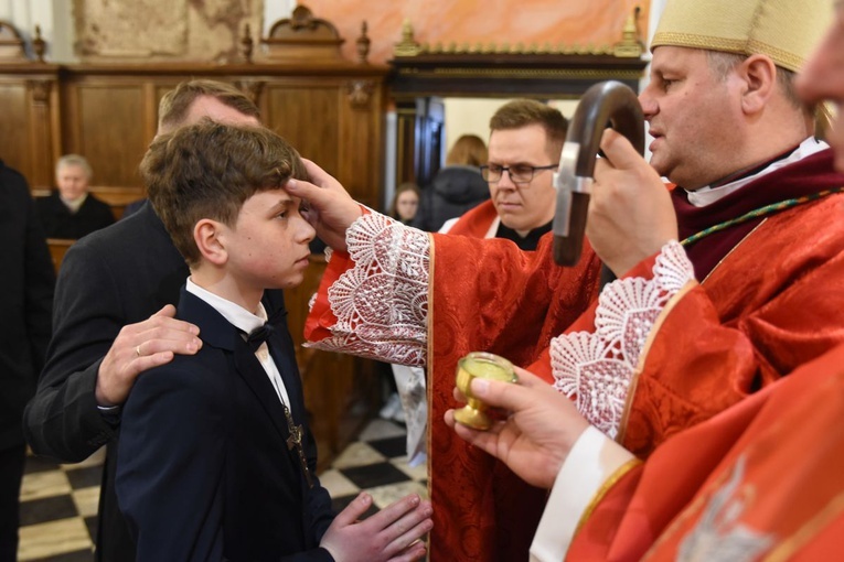 Bierzmowanie u św. Mateusza w Mielcu