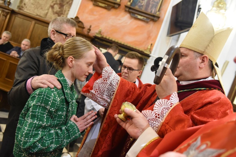 Bierzmowanie u św. Mateusza w Mielcu