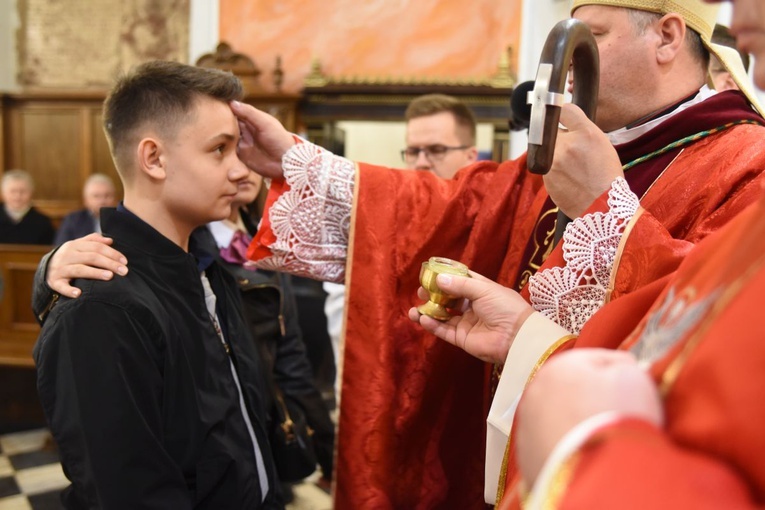 Bierzmowanie u św. Mateusza w Mielcu
