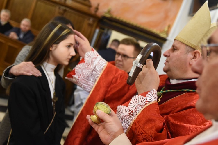 Bierzmowanie u św. Mateusza w Mielcu