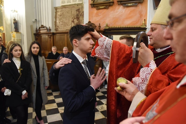 Bierzmowanie u św. Mateusza w Mielcu