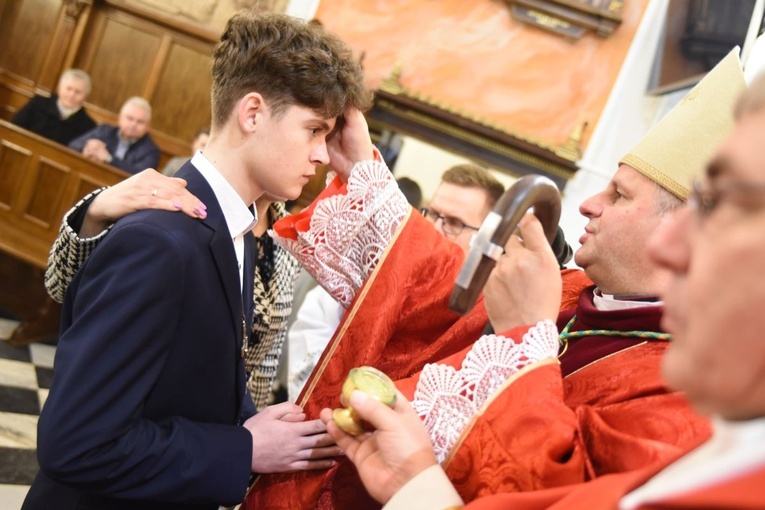 Bierzmowanie u św. Mateusza w Mielcu
