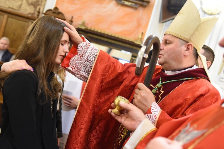 Bierzmowanie u św. Mateusza w Mielcu