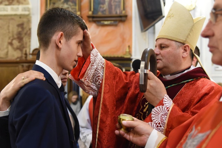 Bierzmowanie u św. Mateusza w Mielcu