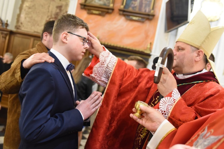 Bierzmowanie u św. Mateusza w Mielcu