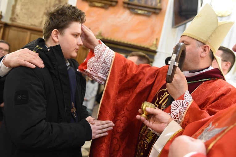 Bierzmowanie u św. Mateusza w Mielcu