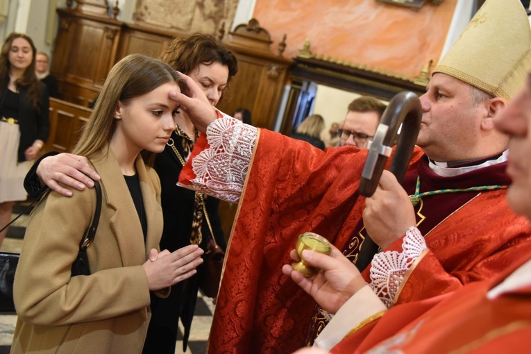 Bierzmowanie u św. Mateusza w Mielcu