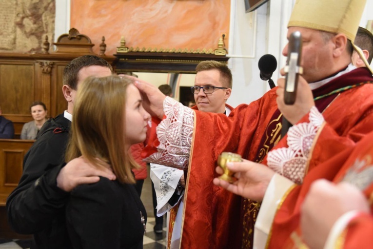 Bierzmowanie u św. Mateusza w Mielcu
