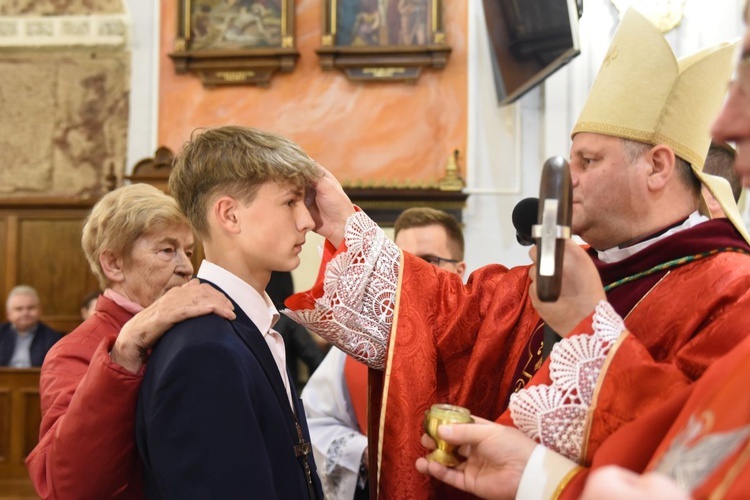 Bierzmowanie u św. Mateusza w Mielcu