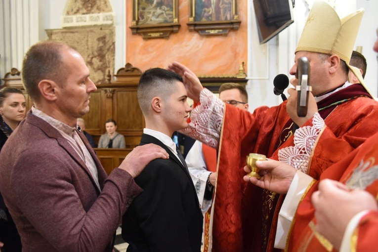 Bierzmowanie u św. Mateusza w Mielcu