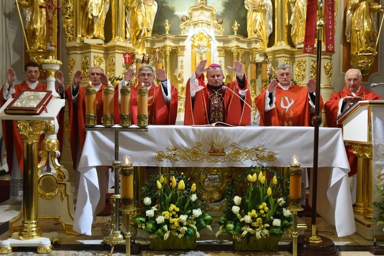 Bierzmowanie u św. Mateusza w Mielcu