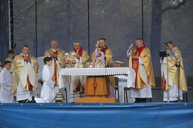 Uroczystość na Górze Śmierci