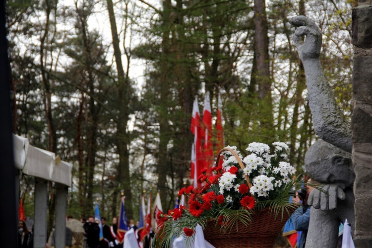 Uroczystość na Górze Śmierci