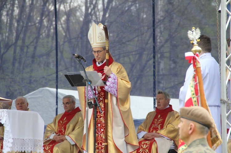 Uroczystość na Górze Śmierci